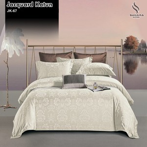 bahan jacquard sprei
