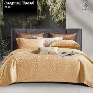 sprei bahan jacquard tencel