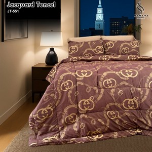 sprei jacquard tencel