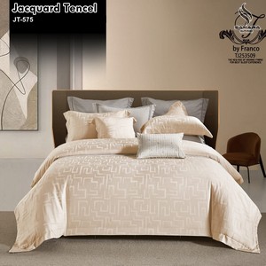 sprei bahan jacquard