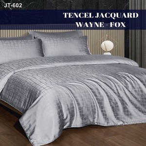 sprei jacquard tencel