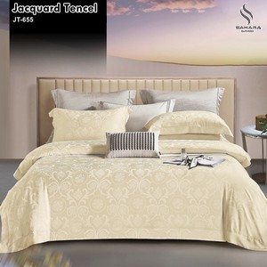 sprei bahan jacquard tencel