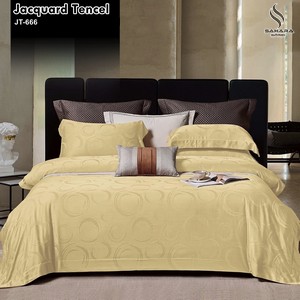 sprei jacquard tencel