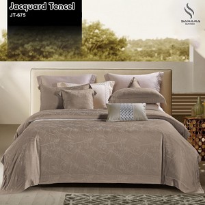 sprei jacquard tencel