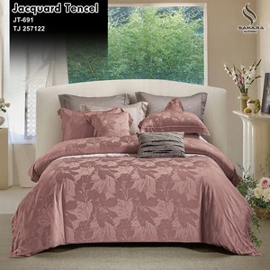sprei bahan jacquard
