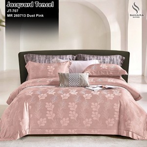 sprei bahan jacquard tencel
