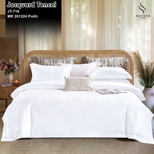 sprei jacquard tencel