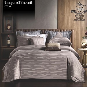 sprei bahan jacquard tencel