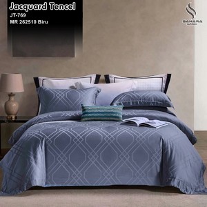 sprei bahan jacquard tencel