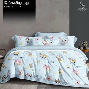 sprei katun sutra jepang