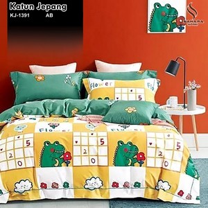 sprei katun jepang ukuran 200x200