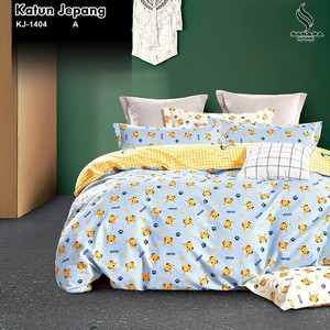 sprei katun jepang shopee
