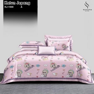 motif sprei katun jepang