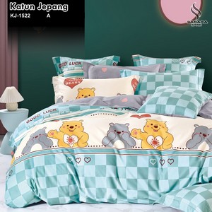 sprei rumbai katun jepang