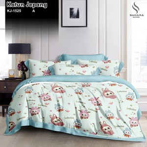 sprei dan bed cover katun jepang