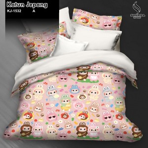 sprei lembut katun jepang