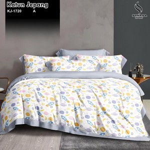 bedcover katun jepang terbaru