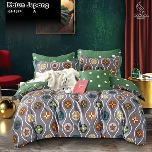 sprei bedcover katun jepang