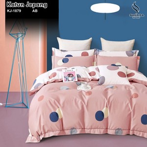 motif sprei katun jepang