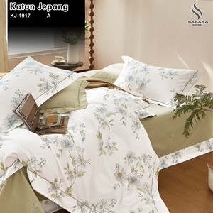 sprei katun jepang rumbai