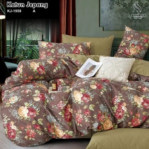 sprei dan bed cover katun jepang