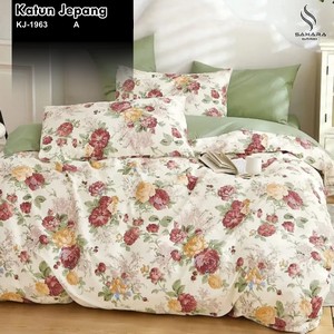 sprei bahan katun jepang terbaru