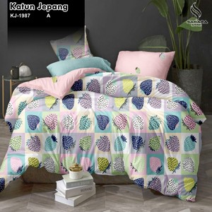 bedcover katun jepang