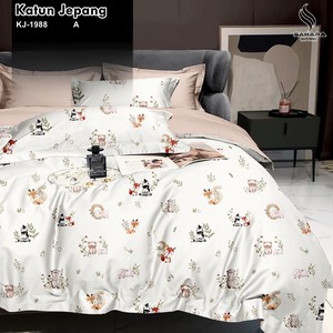 bahan sprei katun jepang