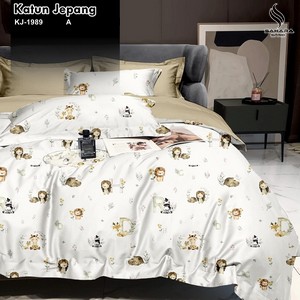 sprei katun jepang polos