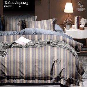 bed cover katun jepang asli