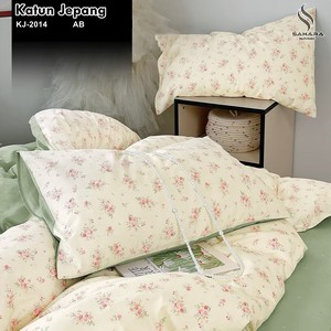 harga bed cover katun jepang asli