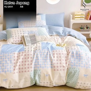 sprei bahan katun jepang