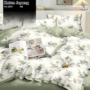 sahara sprei katun jepang bunga