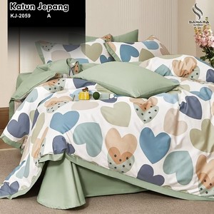 bed cover katun jepang