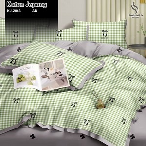 bedcover katun jepang