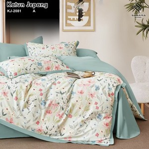 harga bedcover katun jepang