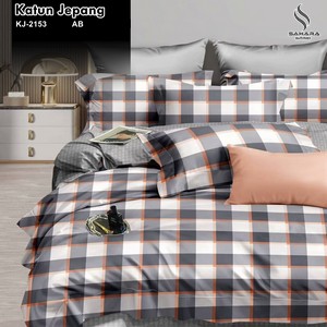 sprei bahan katun jepang