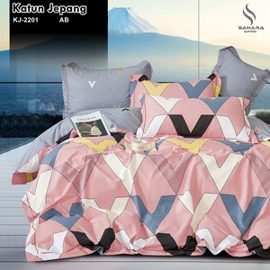 bedcover katun jepang terbaru