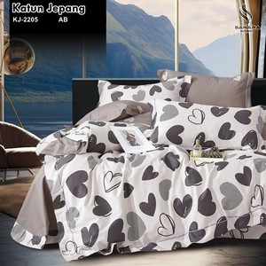 harga bed cover katun jepang asli