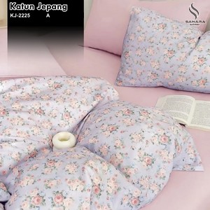 harga bed cover katun jepang