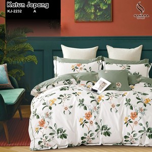 sprei bedcover katun jepang