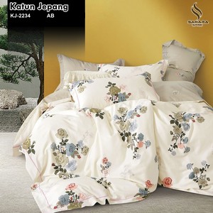 sahara sprei katun jepang bunga