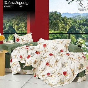 motif sprei katun jepang