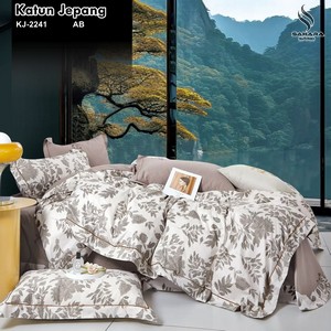 bedcover bahan katun jepang