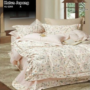 bedcover katun jepang terbaru
