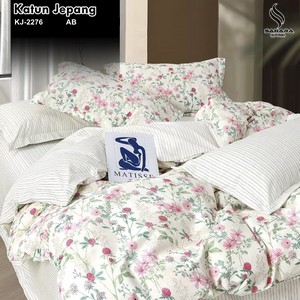 harga sprei bahan katun jepang