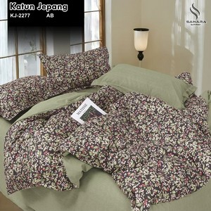 motif sprei katun jepang