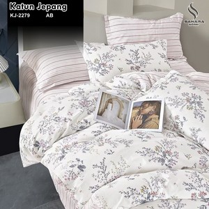 bahan sprei katun jepang polos
