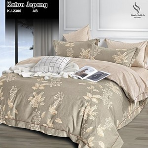 sprei bahan katun jepang