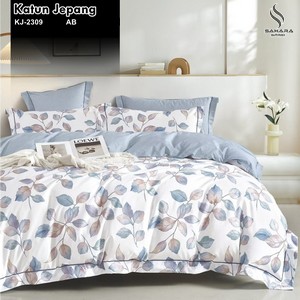 sprei katun jepang polos